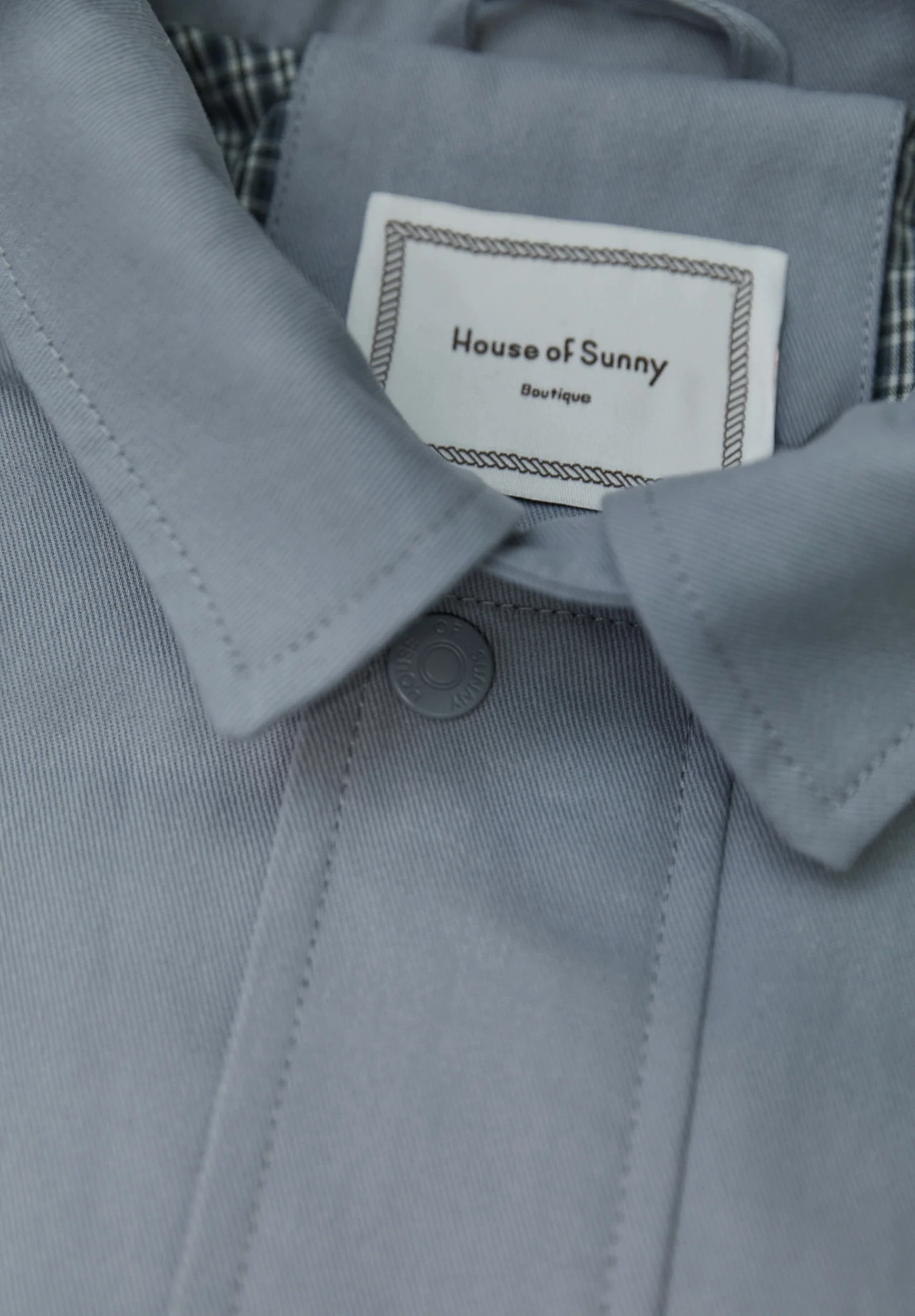 BABY CHECK HARRINGTON JACKET - Image 6