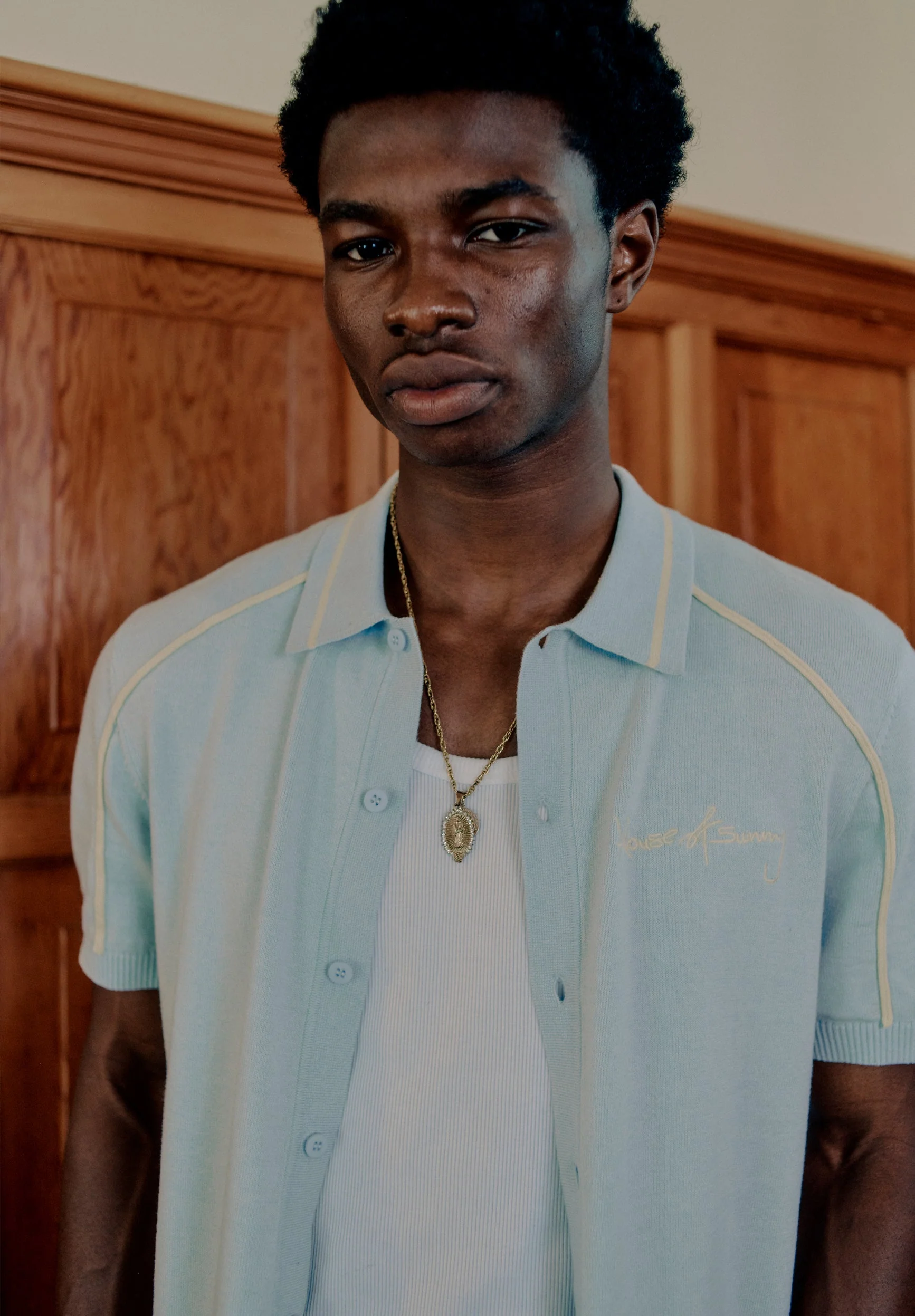 BUTTON DOWN KNITTED POLO - Image 3