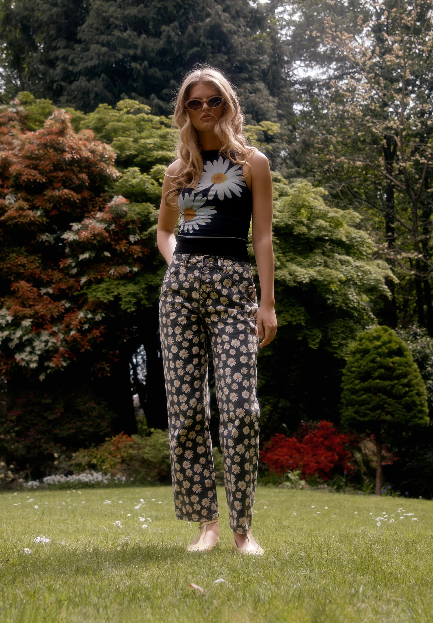 DAISY MESH TOP - Image 3