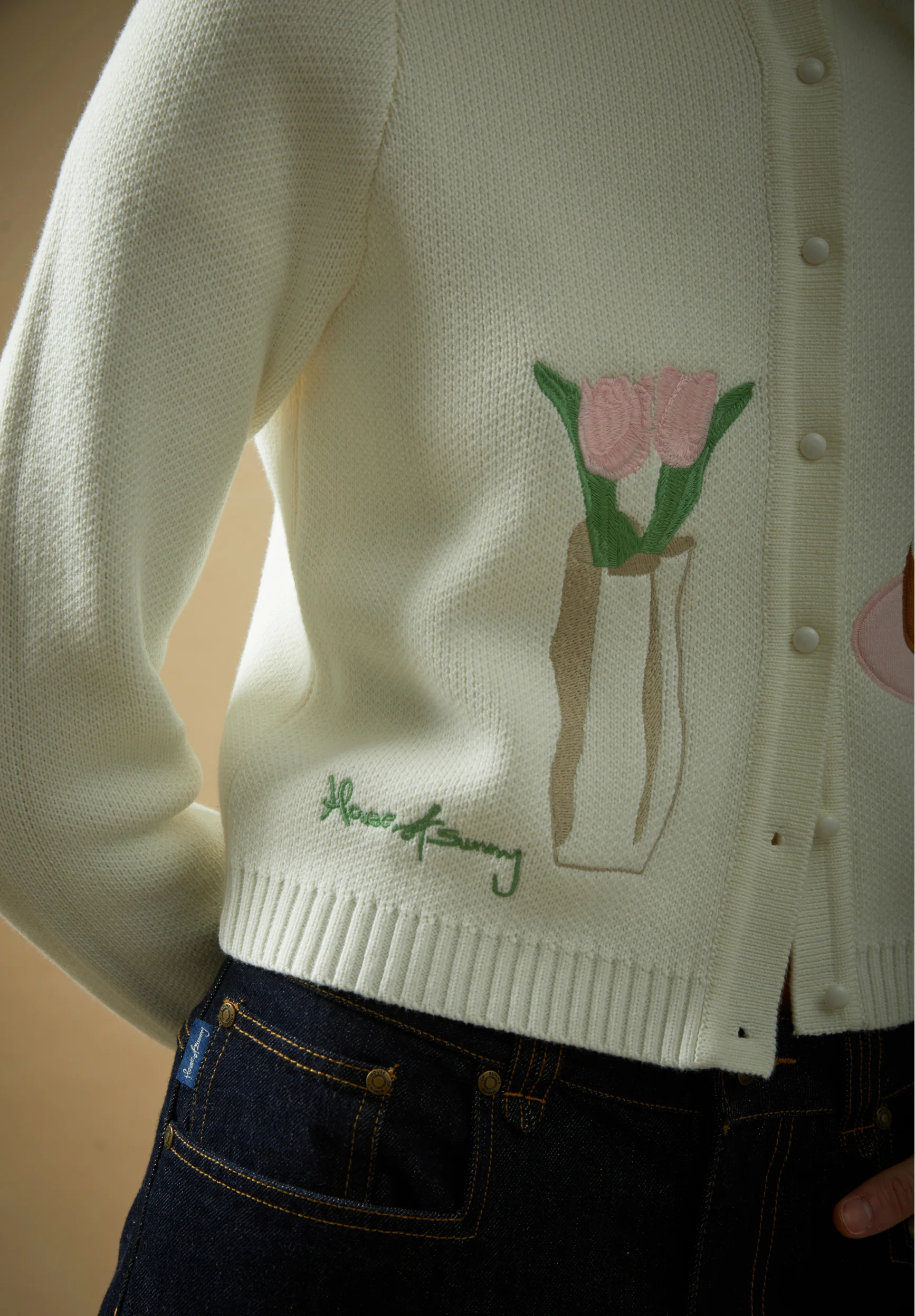 MATCHA-ING MY MOOD CARDIGAN - Image 5