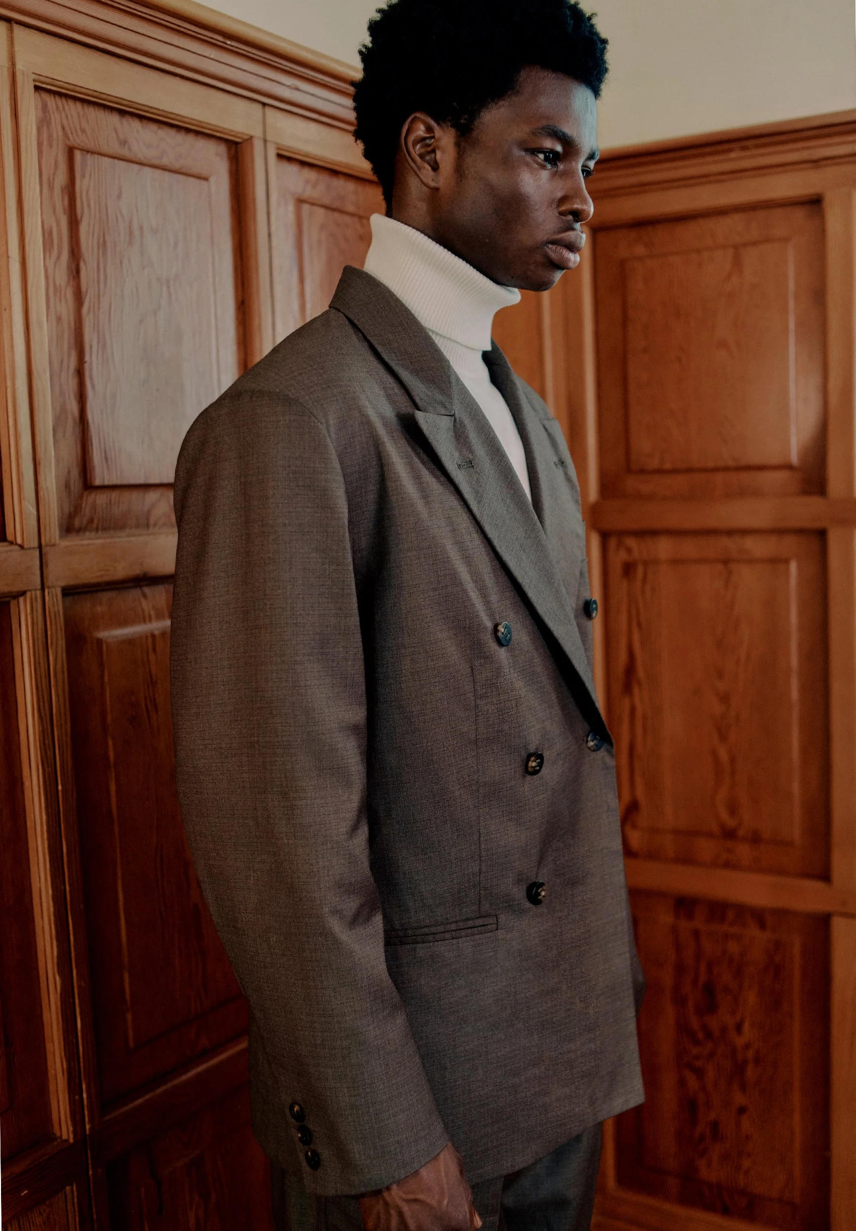 DOUBLE BREASTED SUIT JACKET - Image 3