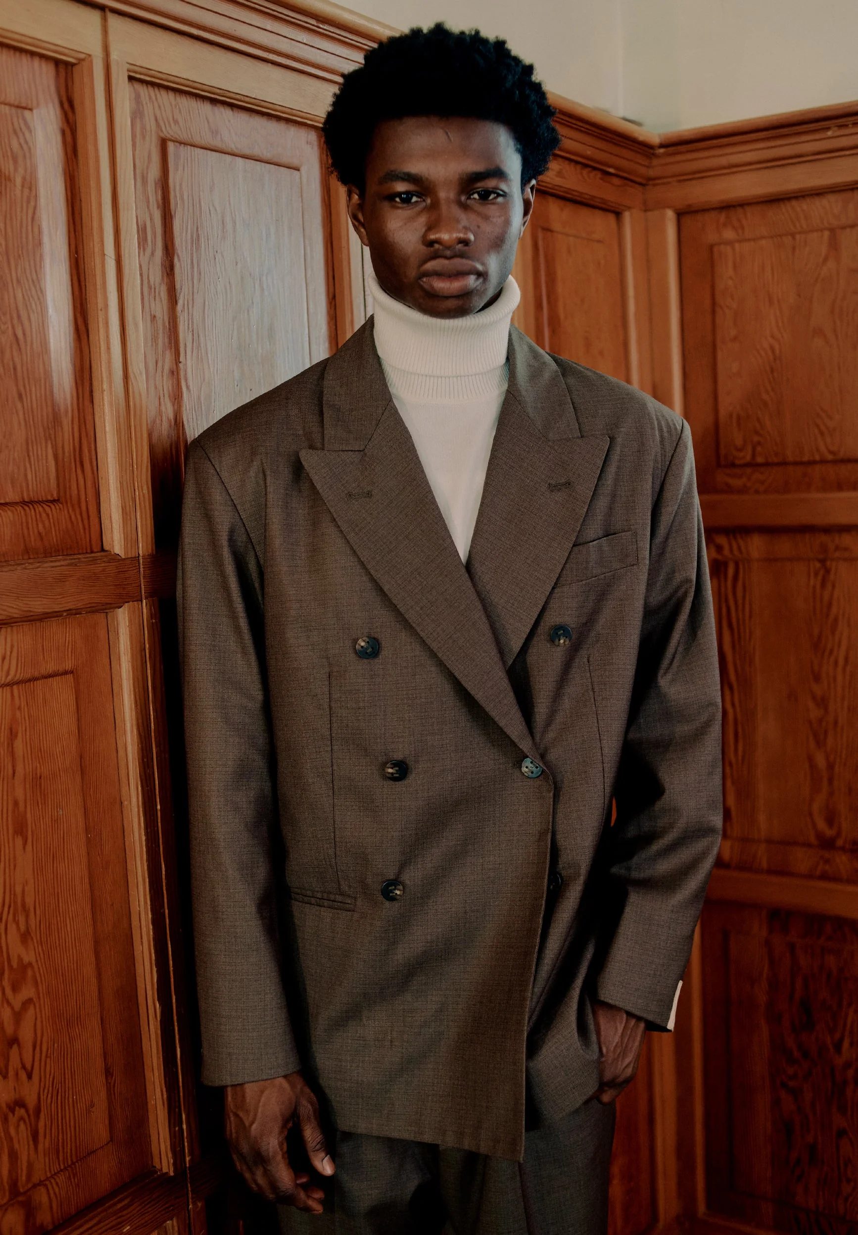 DOUBLE BREASTED SUIT JACKET - Image 5