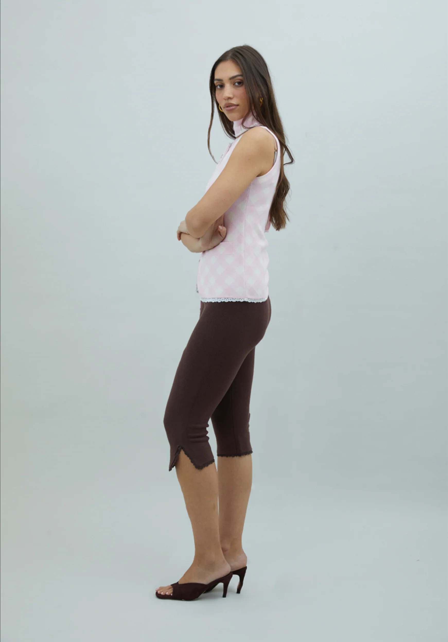 PINK LADIES PEGGY VEST - Image 5