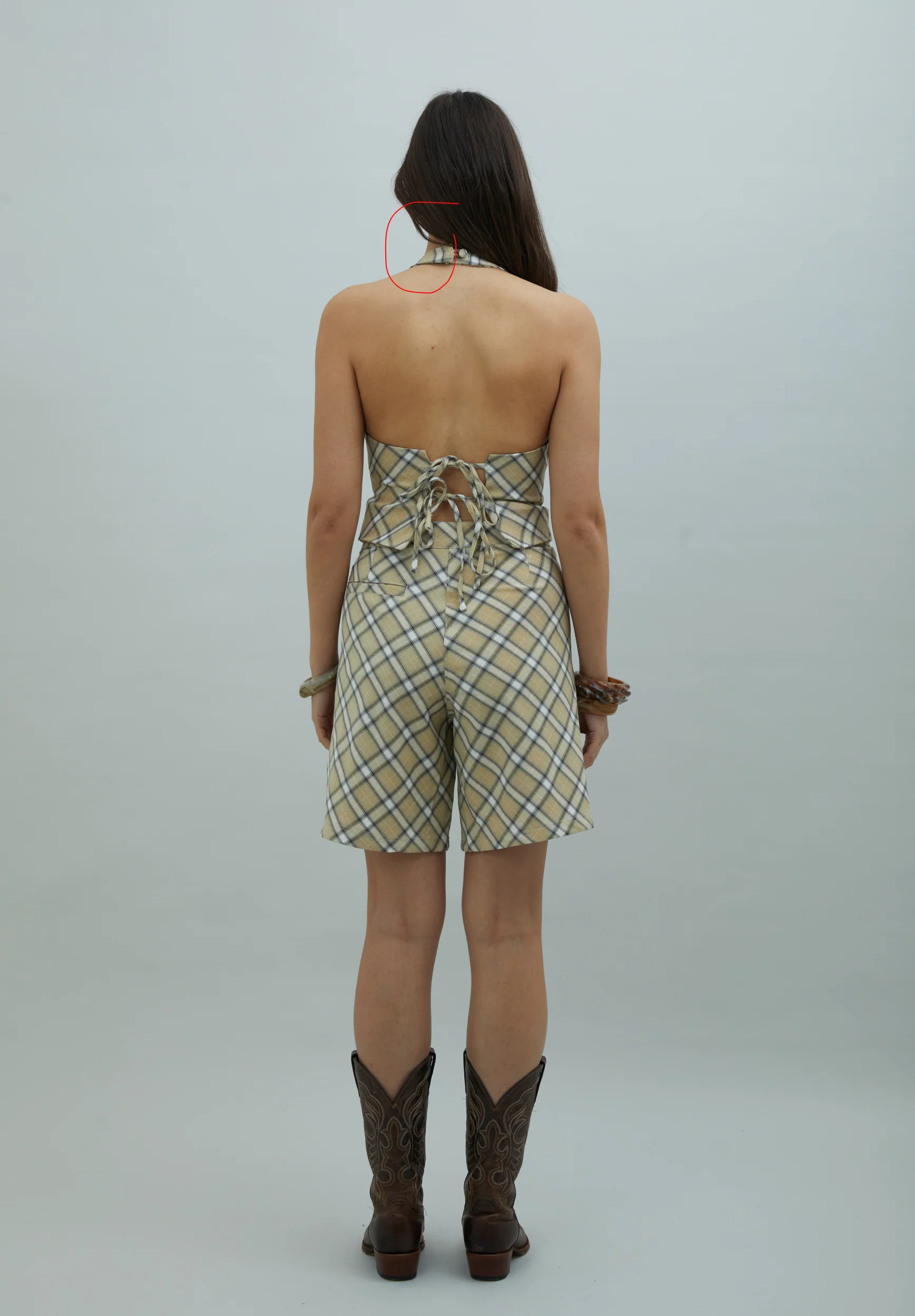 SLOANE CHECK WAISTCOAT - Image 5