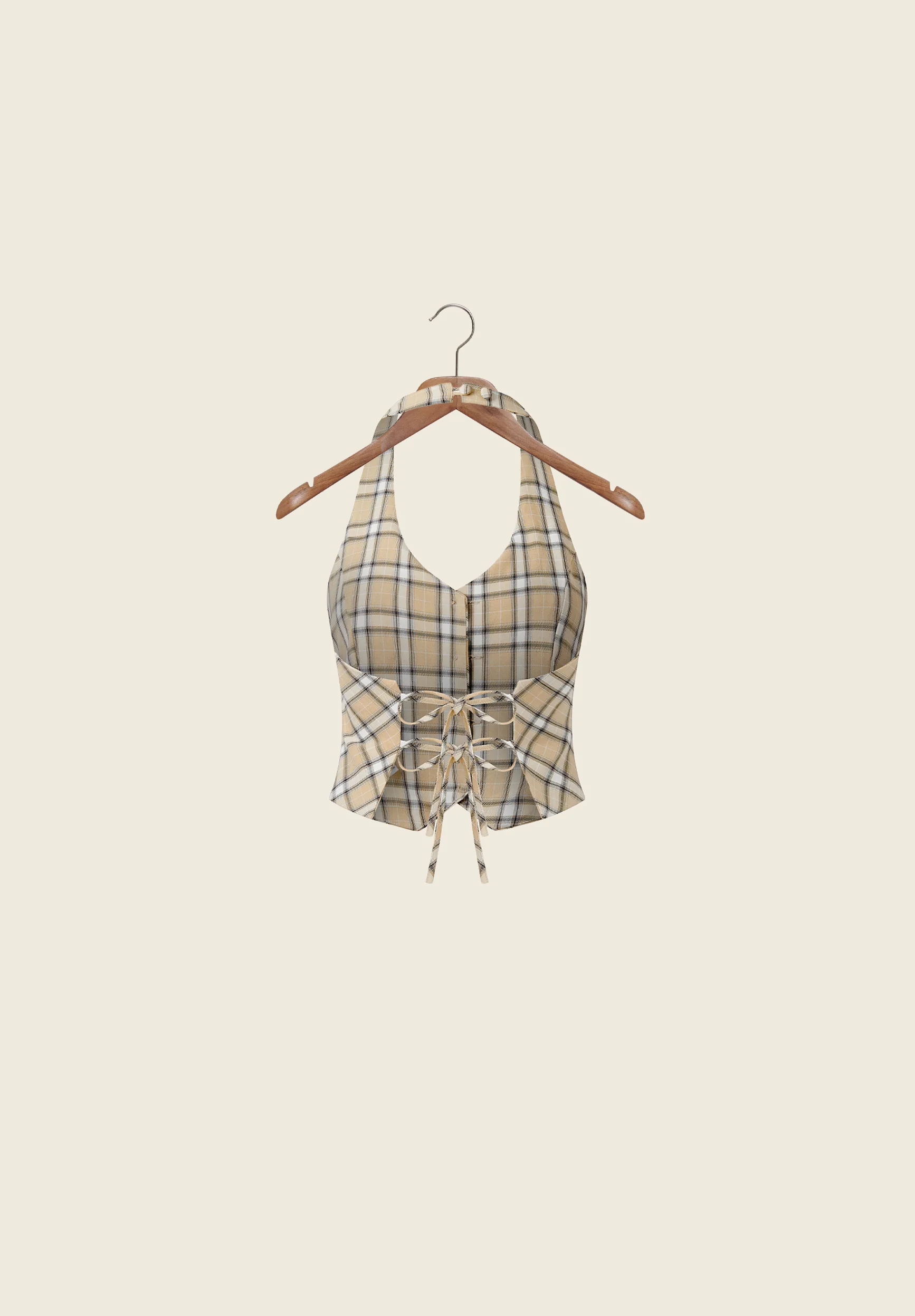 SLOANE CHECK WAISTCOAT - Image 6