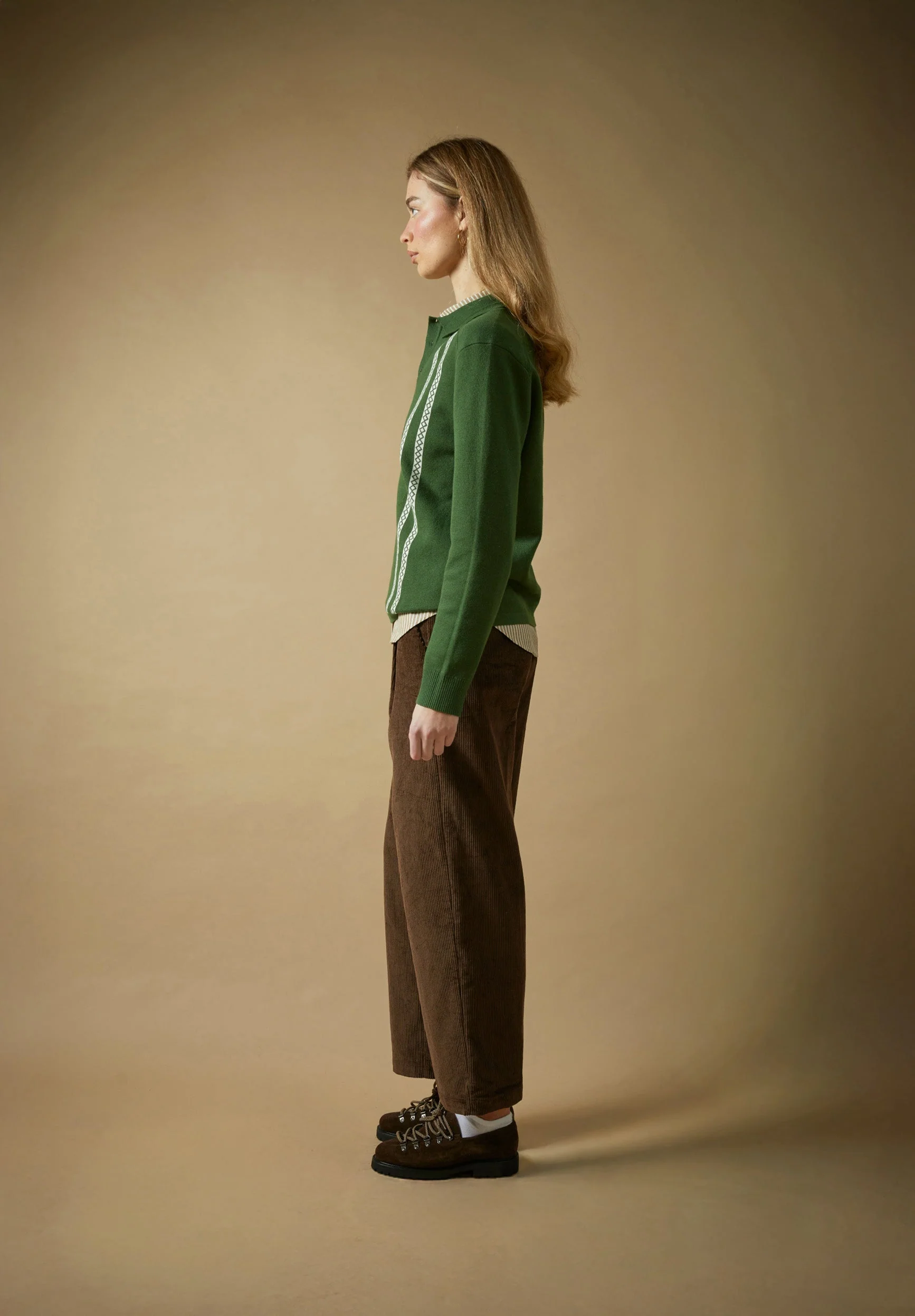 STRIPE KNITTED RUGBY SHIRT - Image 3